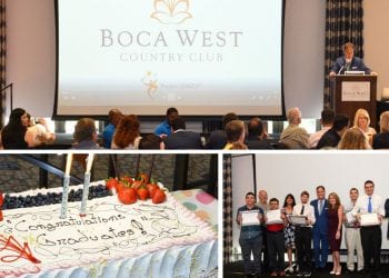 Boca West Internship Program Graduation Day