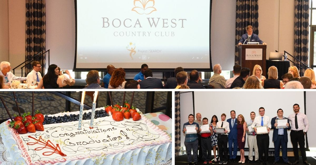 Boca West Internship Program Graduation Day