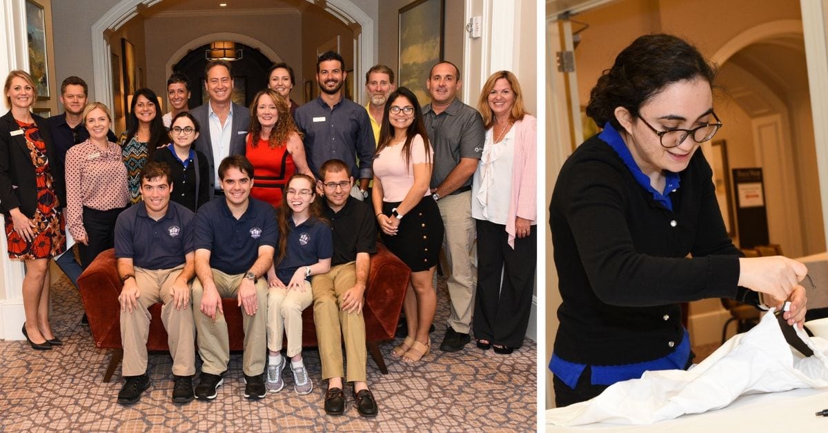 Group shot of Assessment Day at Boca West