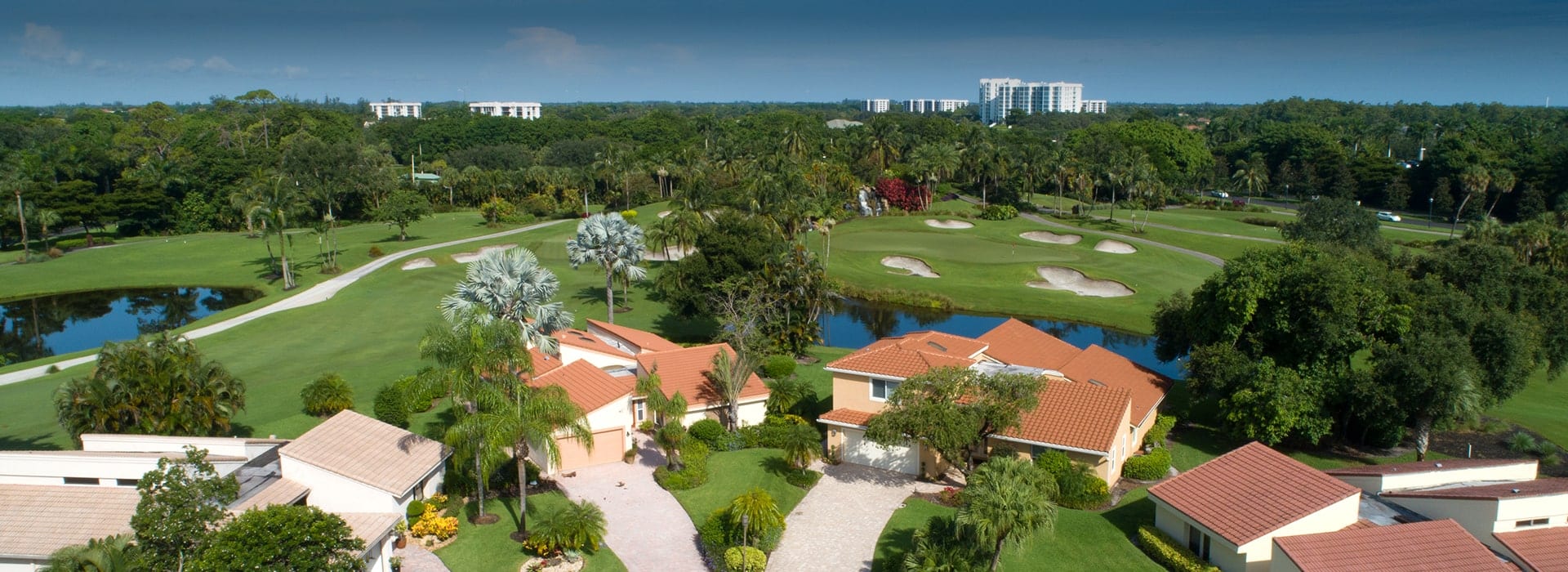 Woodbridge single-family homes at Boca West