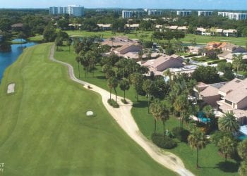 Overview of a Boca West Golf Course