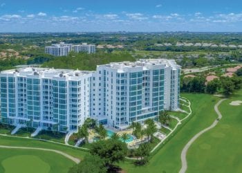 aerial photo of Akoya Boca West