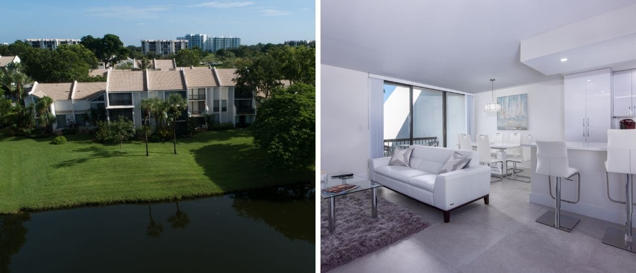 boca west bridgewood exterior and interior in Boca Raton