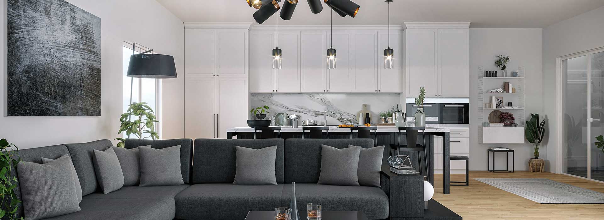 sfl custom homes great room