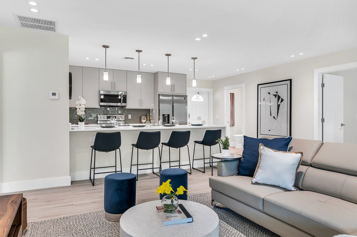 20297 boca west 2002 kitchen and great room interior and a seasonal rental shortage in florida