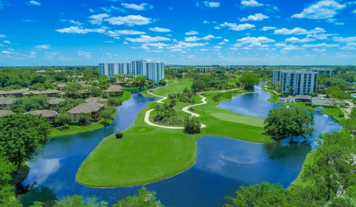 boca west aerial view
