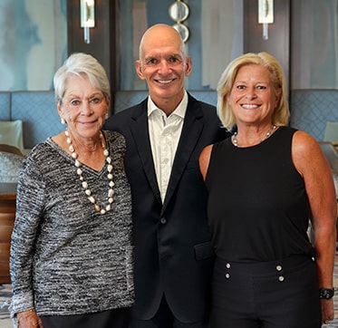 Jeffrie Stern, Janice Gates and Erik Ziskend