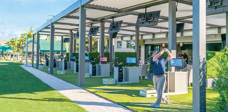 boca west golf member playing golf in boca raton florida