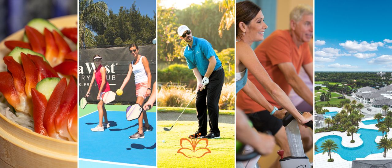 Capturing many examples of Boca West's active lifestyle