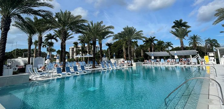 Boca west pool amenity